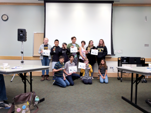 Teen Film Festival middle school winners.