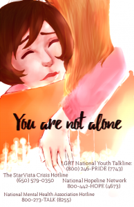 Teen Mental Health Poster Contest Finalist