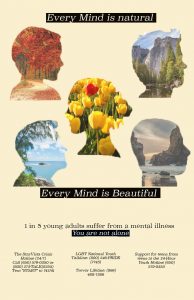 Teen Mental Health Poster Contest Finalist