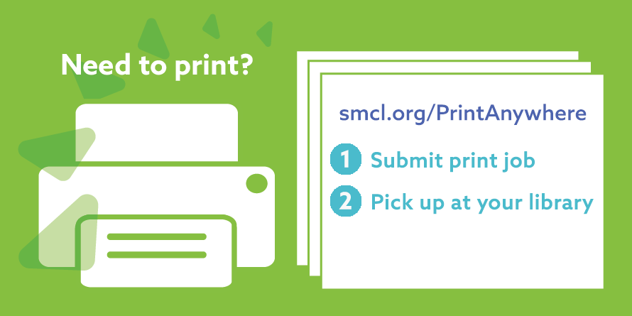 Print Anywhere Now Available San Mateo County Libraries